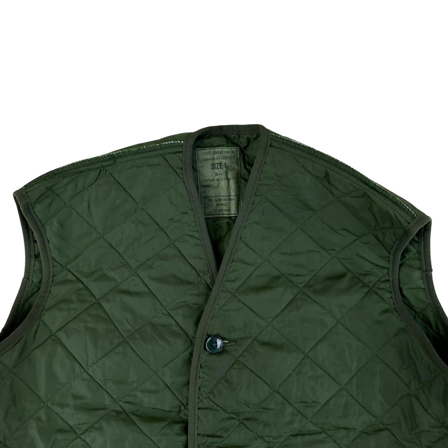 British Army Cold Weather Jacket Gilet Liner - Medium SIZE 1