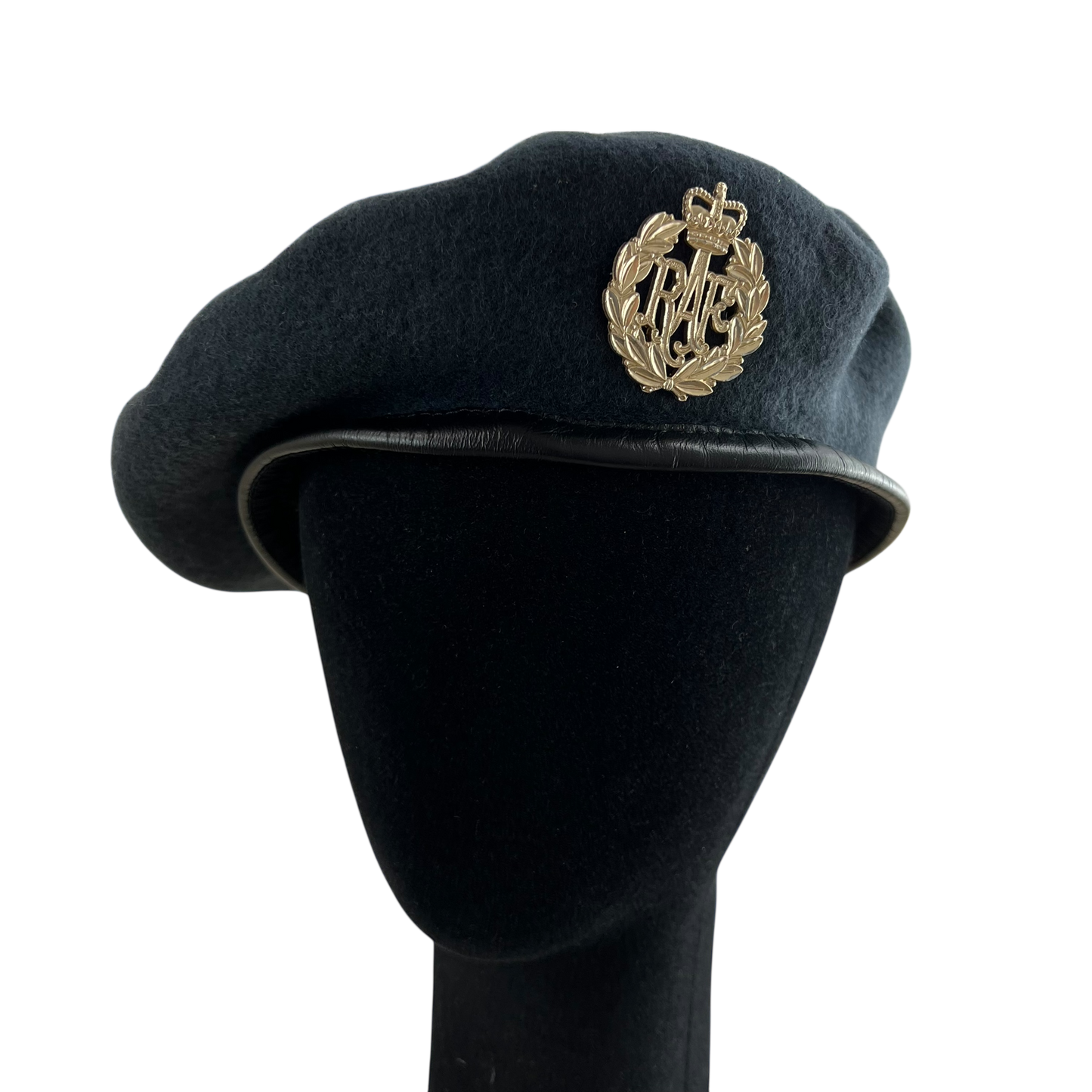 British RAF Beret w/ Badge - Small 56cm