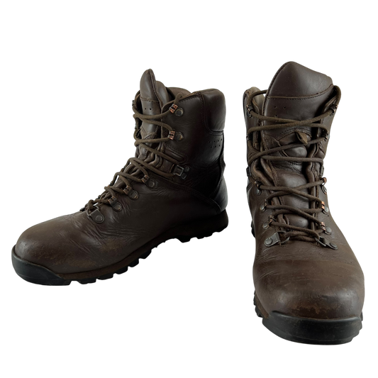 British Army Iturri Brown Combat Boots - Size 9