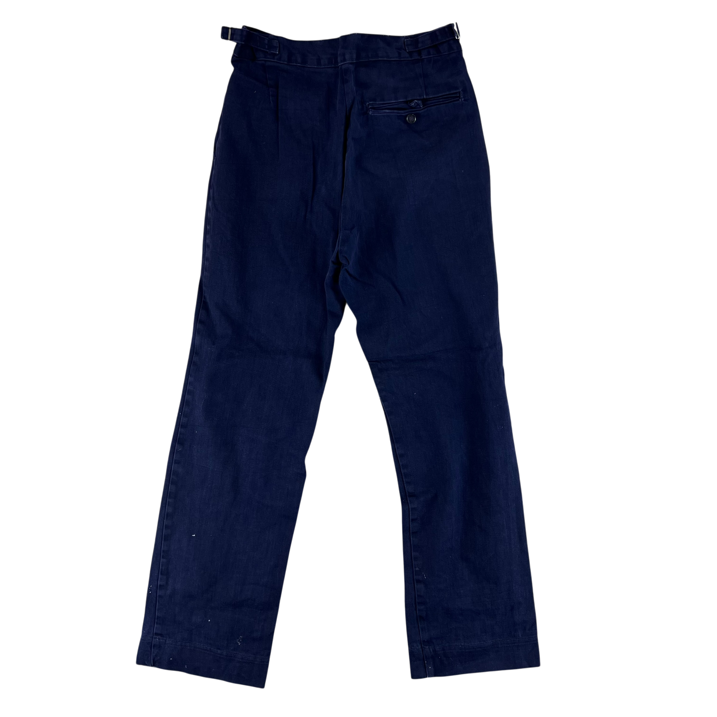 British Royal Navy Cotton Working Dress Trousers - W31 L30