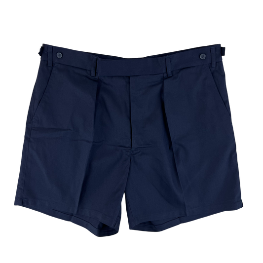 British Army / Tri-Services Navy Blue PTI Shorts - W37