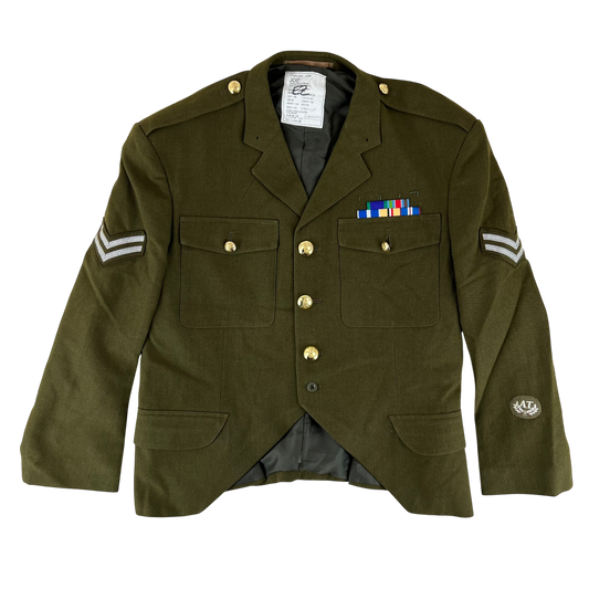 British Army 1980 Scottish Pattern No. 2 Olive Green Dress Jacket - Royal Regiment of Scotland - Large