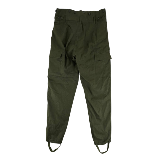 Czechoslovak Army M85 Olive Green Combat Trousers w/ Winter Liner - W39 L34