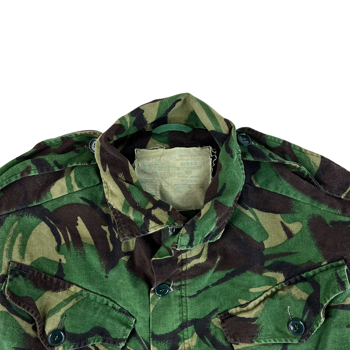 British Army 85 Pattern Woodland DPM Camo Combat Smock - Large 170/104
