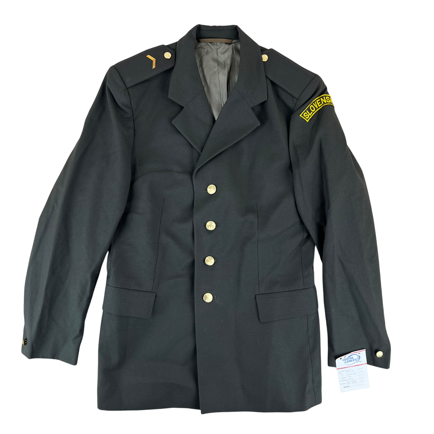 Slovak Army M97 Olive Green Dress Jacket - Medium
