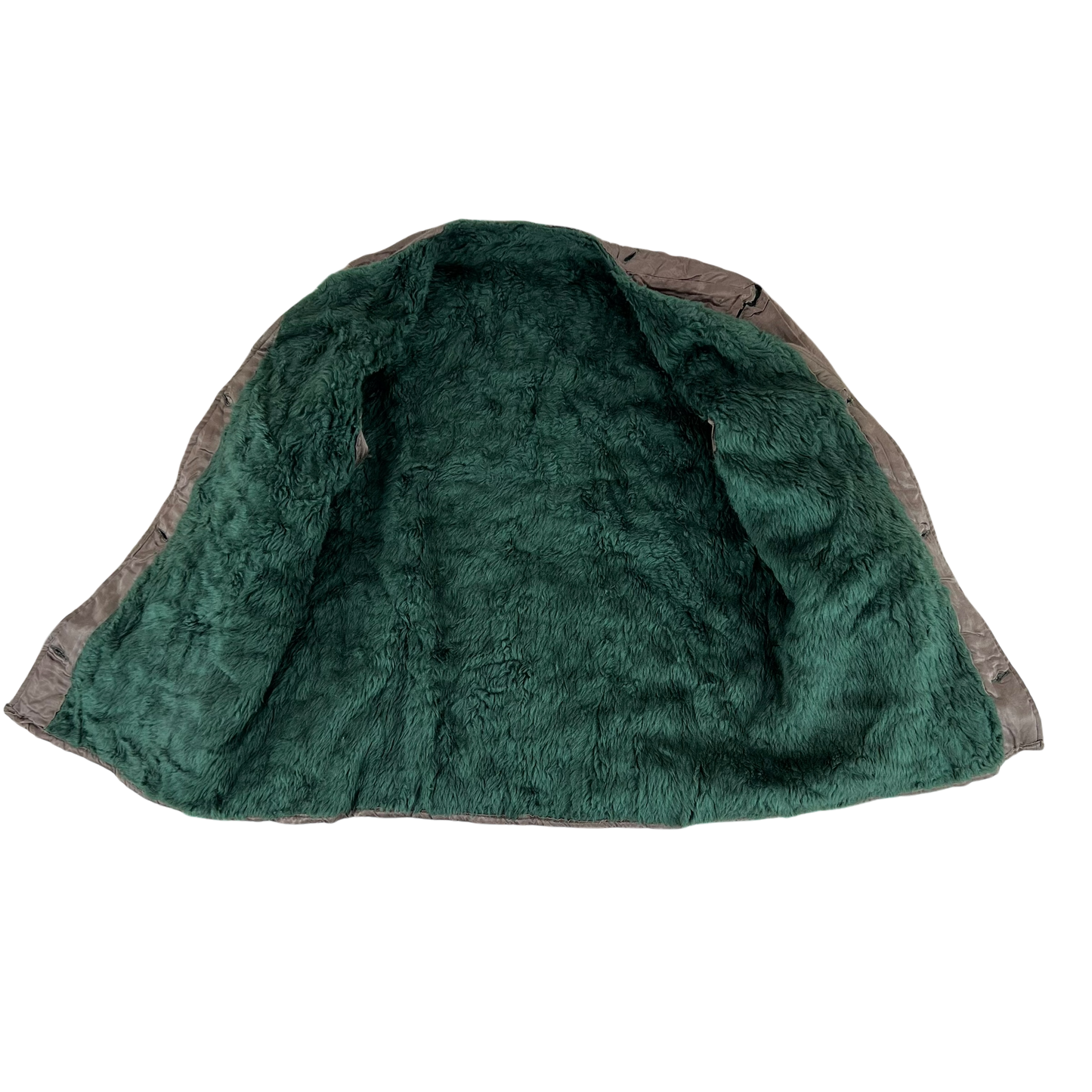 Greek Army M65 Faux Fur Jacket Liner - Medium