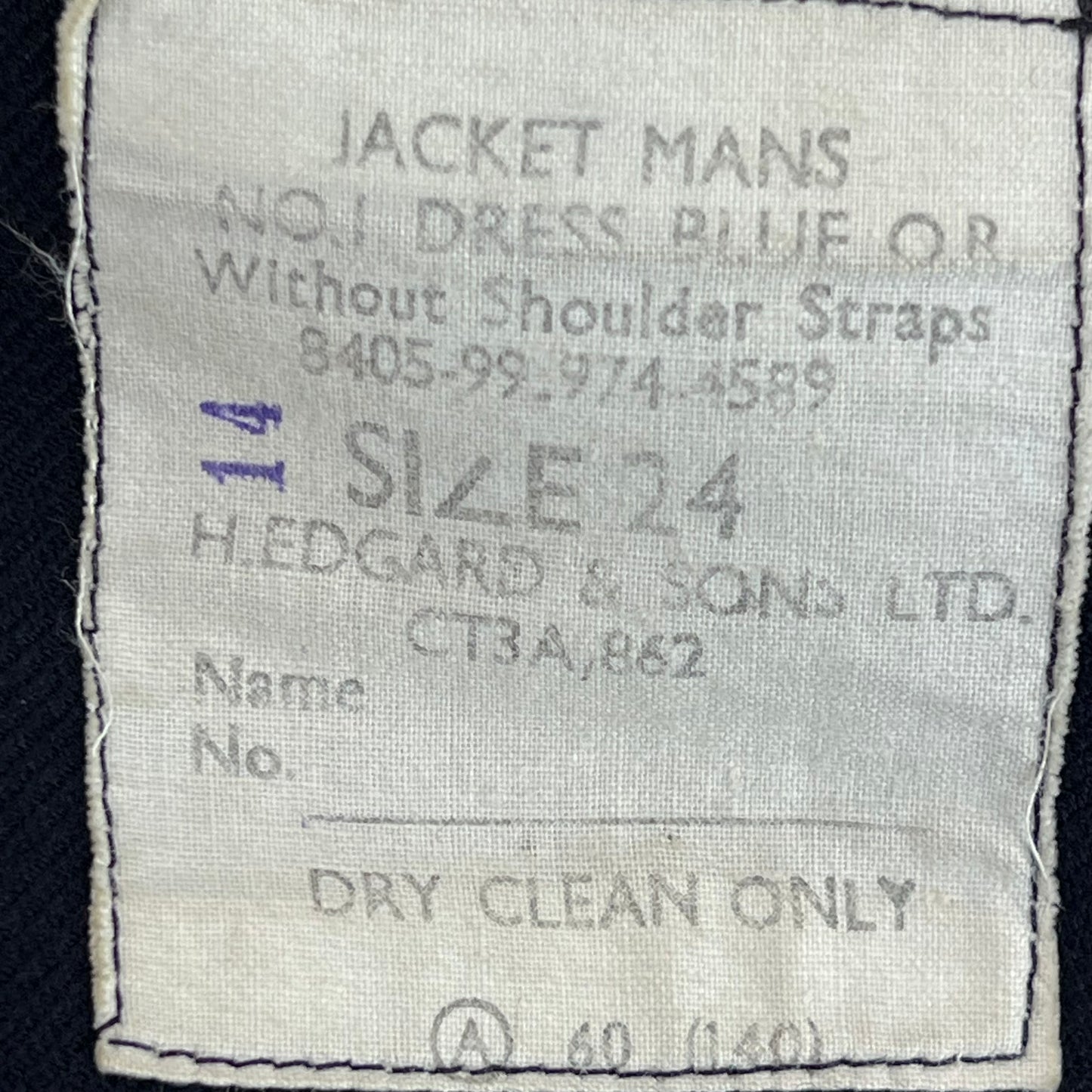 British Army 80s No. 1 Dress Jacket - Royal Artillery Regiment - Medium