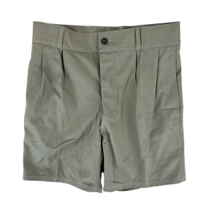 Italian Army Vintage Stone Chino Shorts - W29