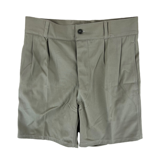 Italian Army Vintage Stone Chino Shorts - W29