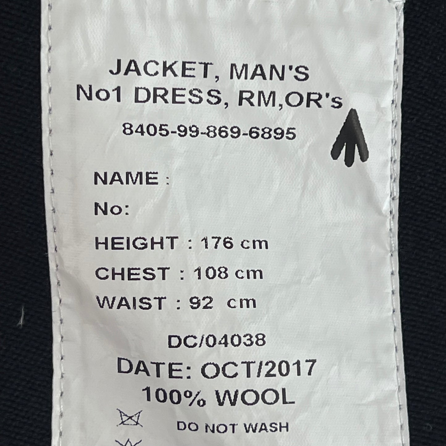 British Royal Marines No. 1 Dress Jacket - Medium 176/108