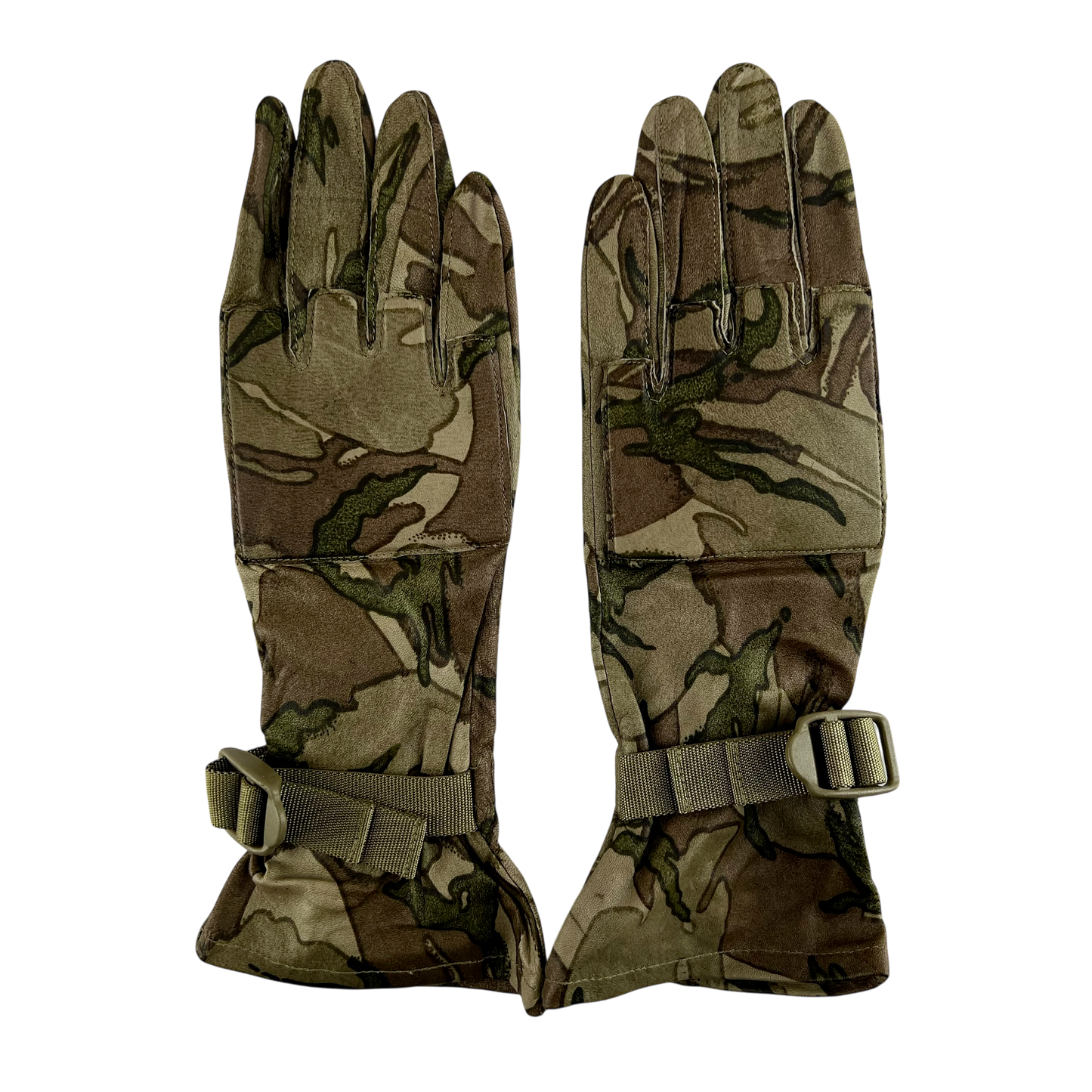 British Army MTP Camouflage Warm Weather Leather Gloves - Medium SIZE 7