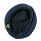British RAF Beret w/ Officer's Badge Patch - Medium