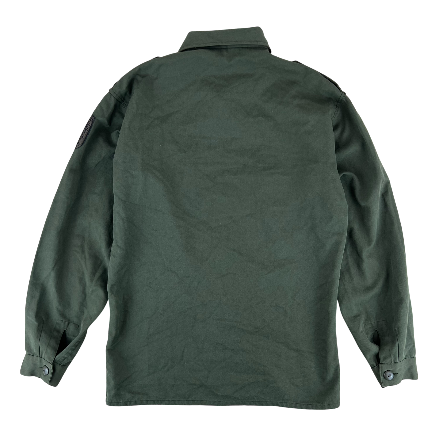 Austrian Army Olive Drab Long Sleeve Field Shirt - Medium 96-100 V-VI