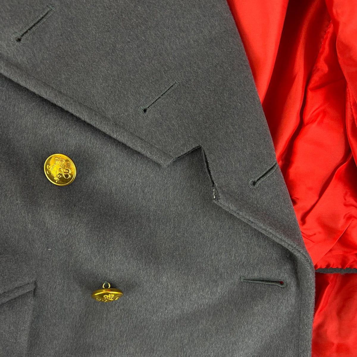 British Army Officer's Double Breasted Wool Greatcoat - Grenadier Guards - Medium
