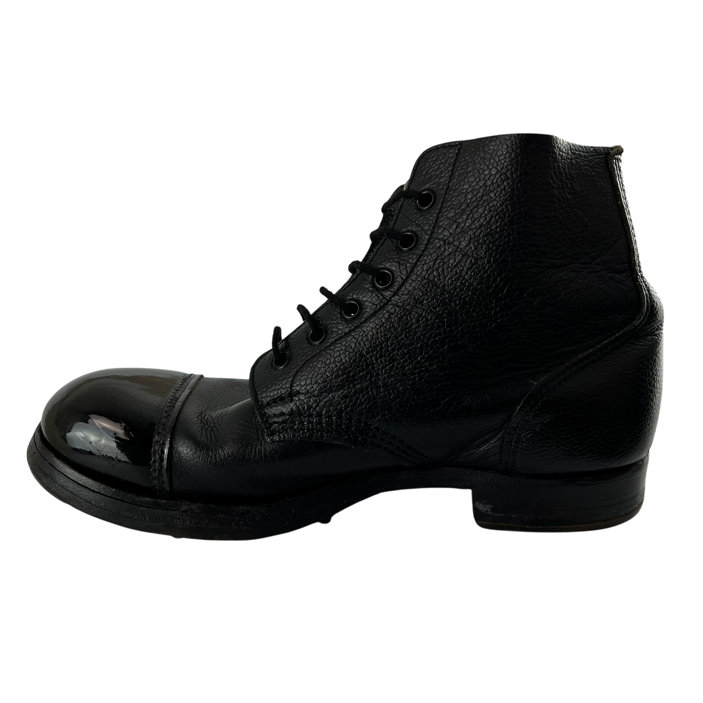 British Army Black Ammo Boots - Size 9M