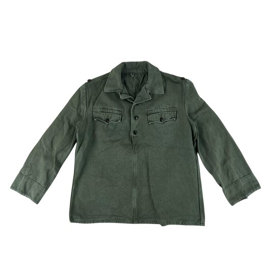 Bulgarian People's Army Olive Green Cossack Shirt - Large