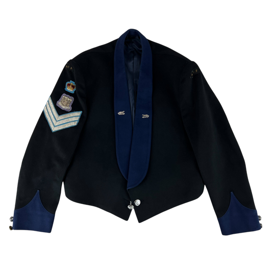 British Army 90s Mess Dress Jacket - Northumberland Hussars - Large