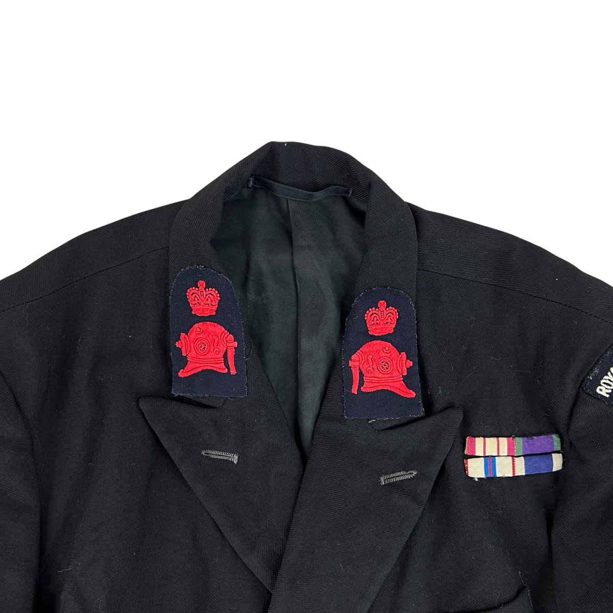 British Royal Navy Black Dress Blazer - Medium