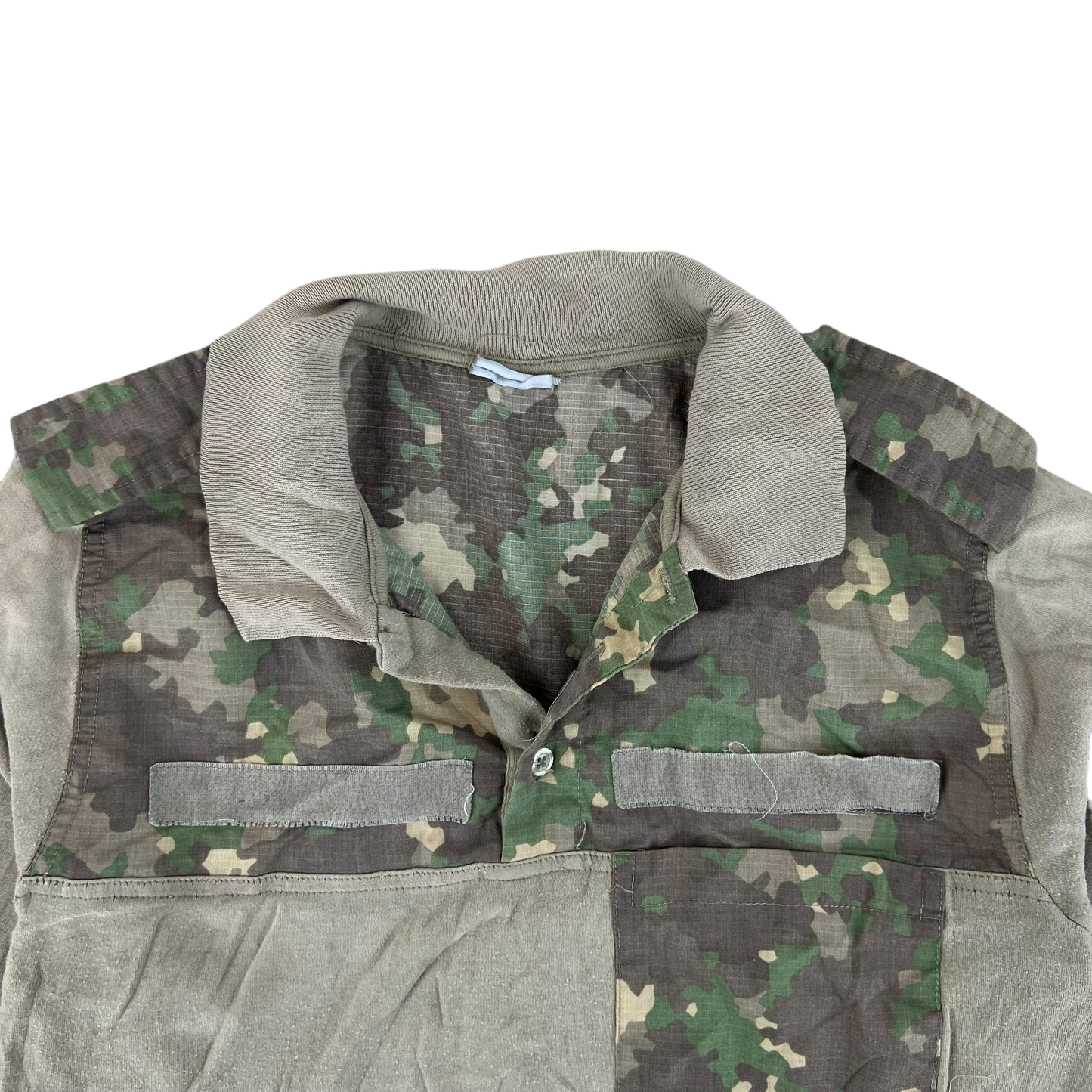 Romanian Army M2017 Woodland Camouflage Polo Top - Medium