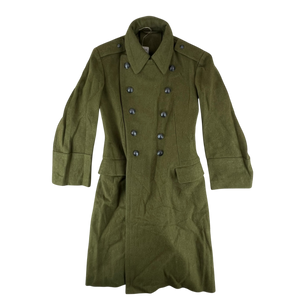 Romanian People's Army Khaki Wool Greatcoat - Medium