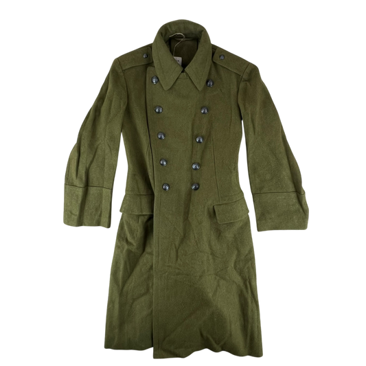 Romanian People's Army Khaki Wool Greatcoat - Medium