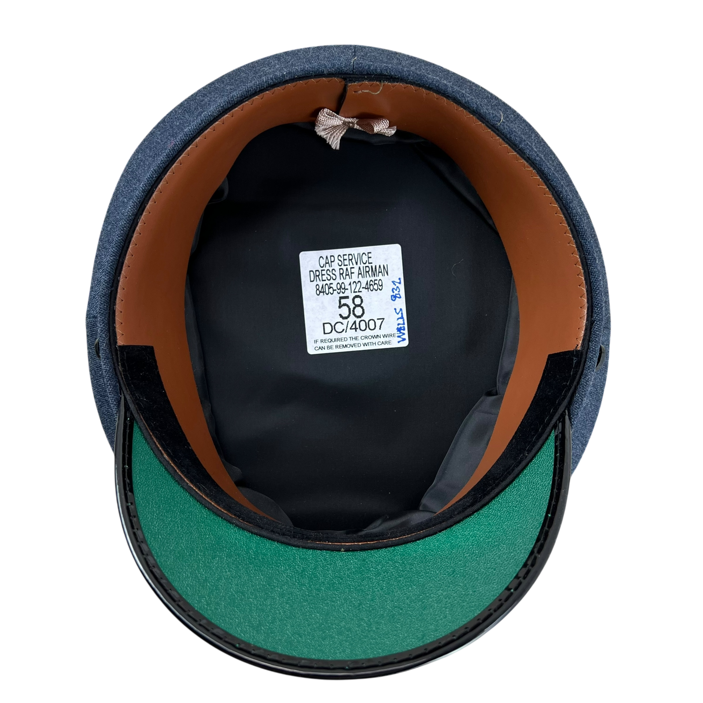 British RAF Peaked Dress Cap - Medium 58cm