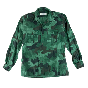 Serbian Army M93 Oak Leaf Camouflage Shirt - Large