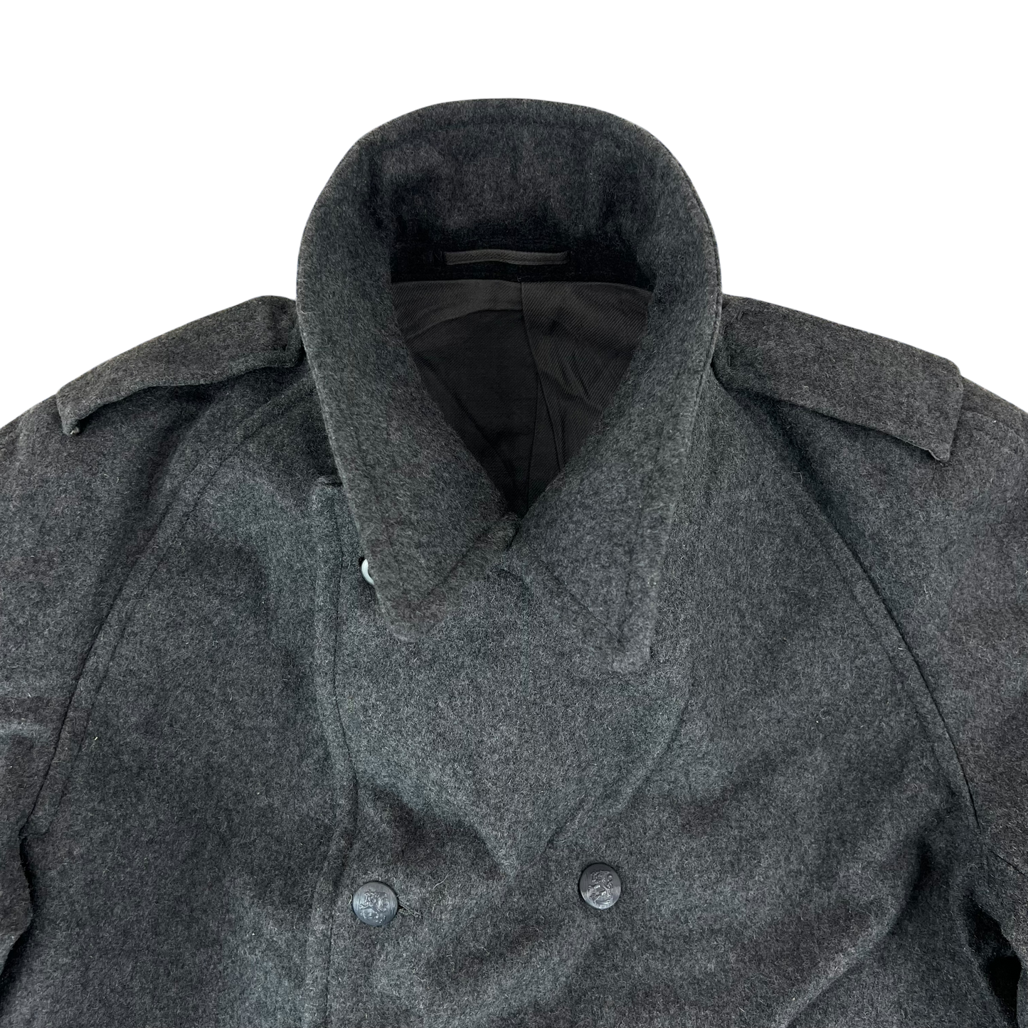 Finnish Army M65 Wool Greatcoat - Large