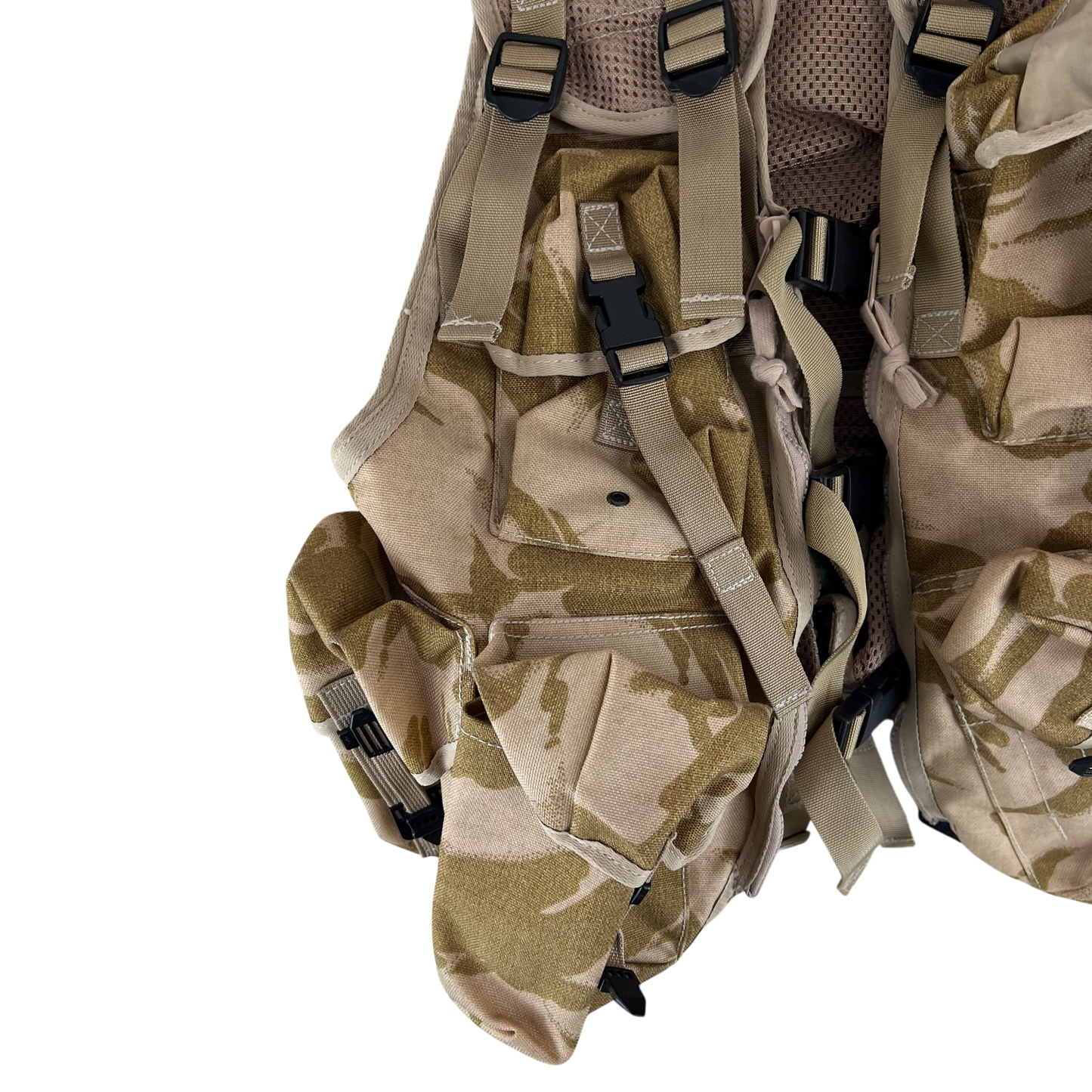 British Army Waistcoat Tactical Vest Desert DPM Camouflage GP OPS