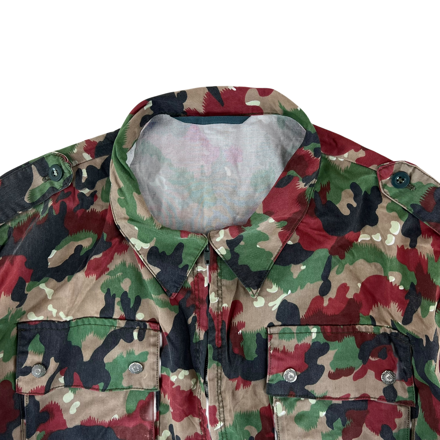 Swiss Army TAZ83 Alpenflage Camouflage Field Shirt - XXX Large