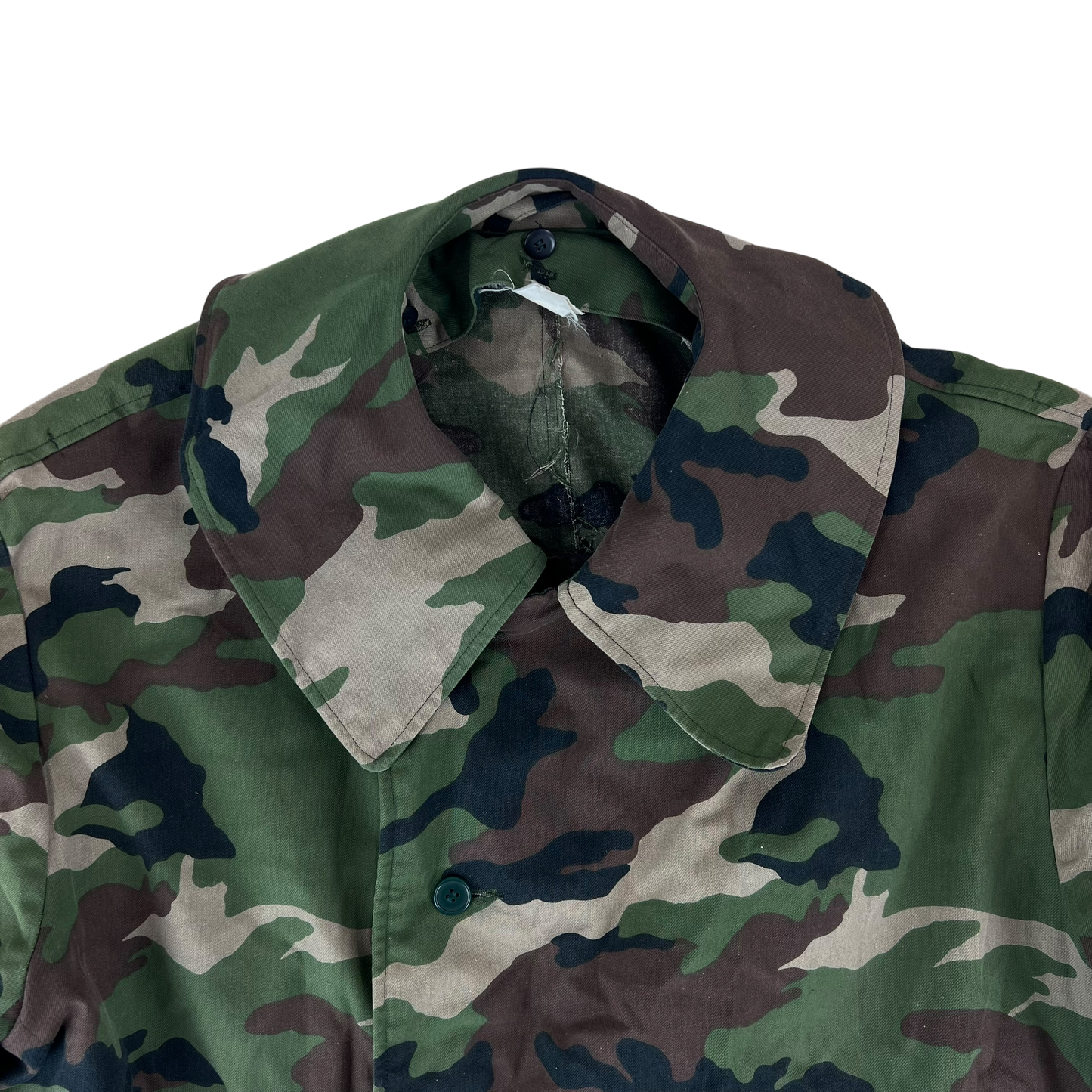 Slovak Army M97 Camouflage Dispatch Trench Coat - XXX Large