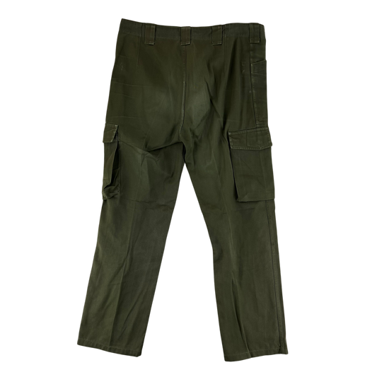 Austrian Army Olive Green Fatigue Trousers - W36 L30