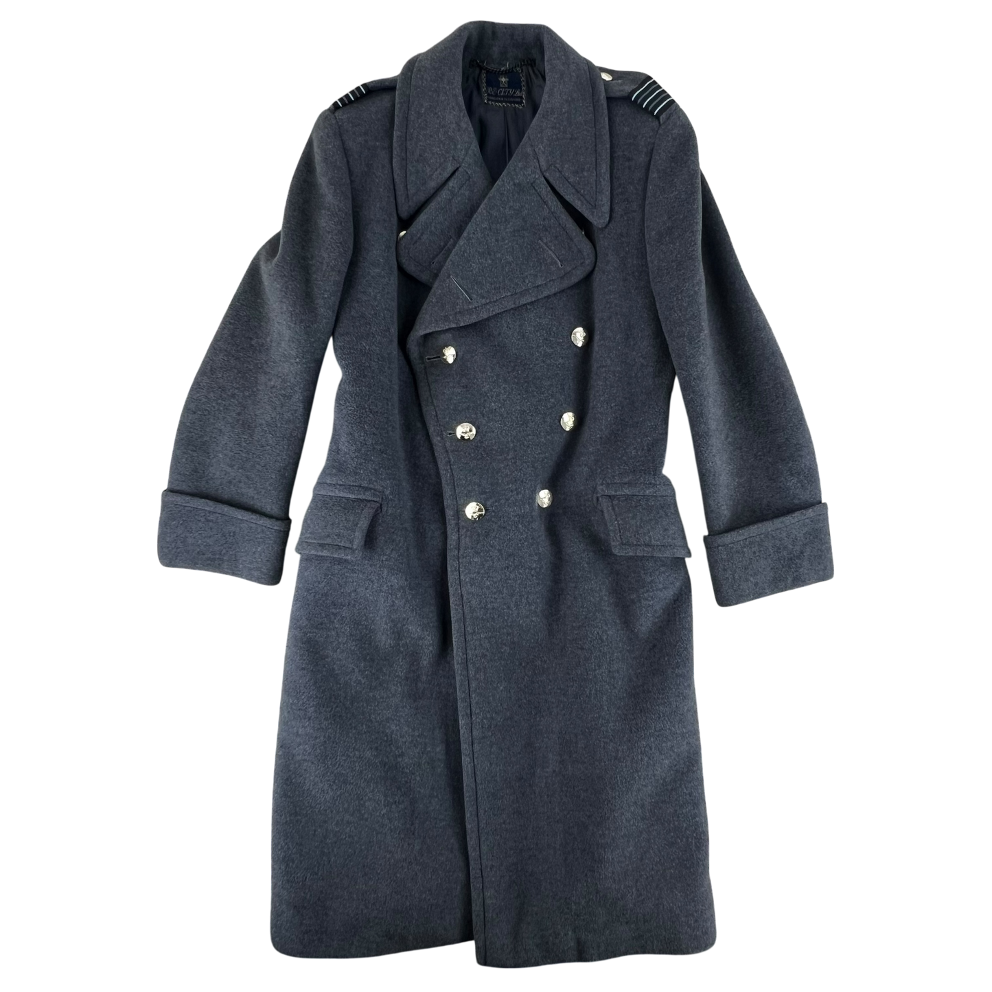 British RAF 60's "Crombie" Wool Greatcoat - Small