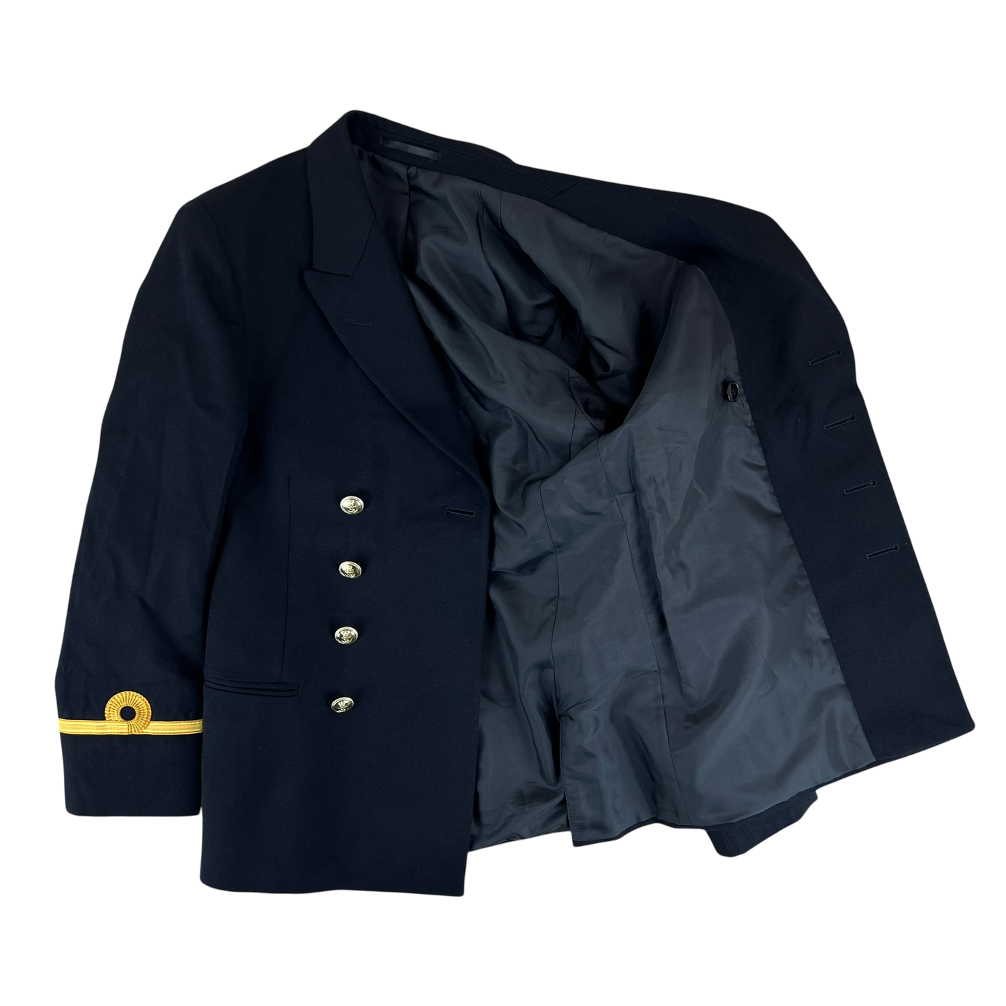 British Royal Navy Officer's No 1B Class 1 Dress Jacket - Small