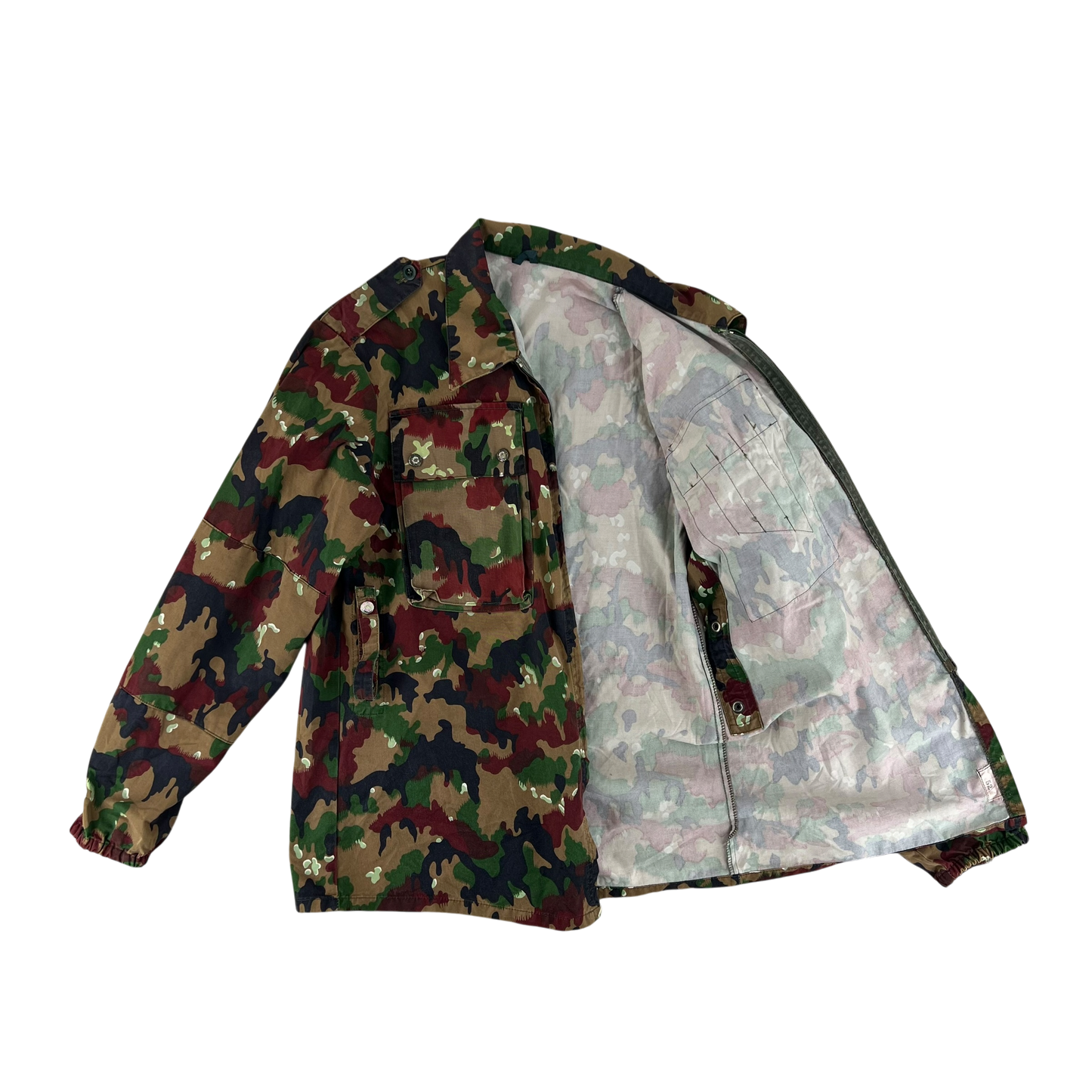 Swiss Army TAZ83 Alpenflage Camouflage Field Shirt - Large