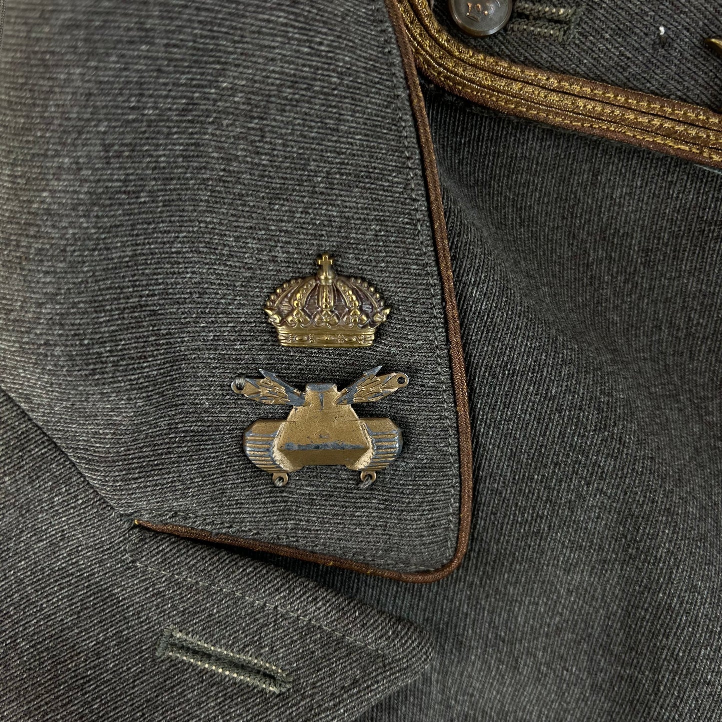 Swedish Army 50s Officer's Dress Jacket - Medium