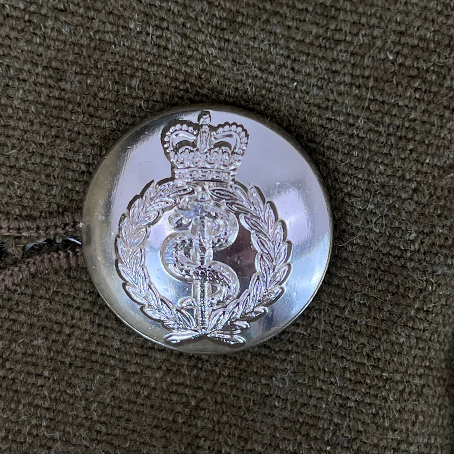 British Army No. 2 Khaki Green Dress Jacket - Medical Corps - Medium