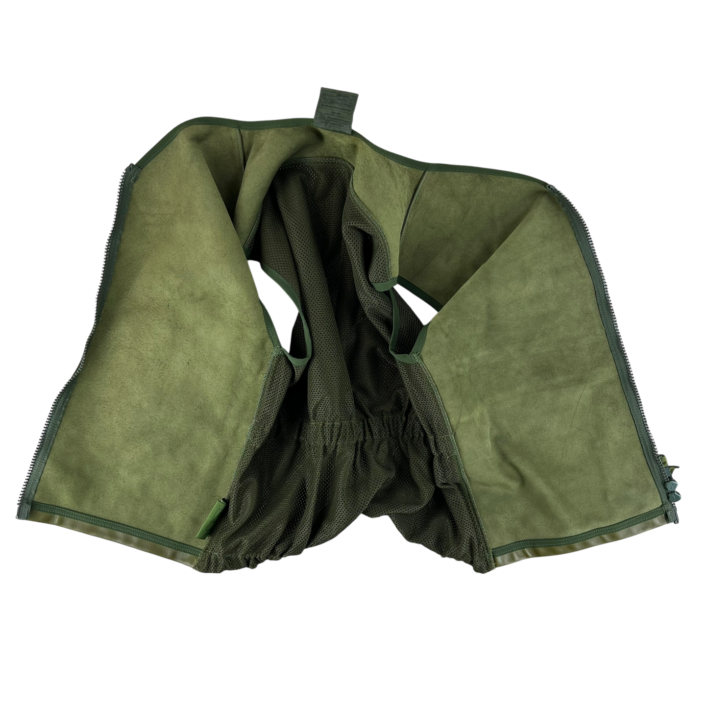 British Army Protective Leather Jerkin Vest - Large 180/104