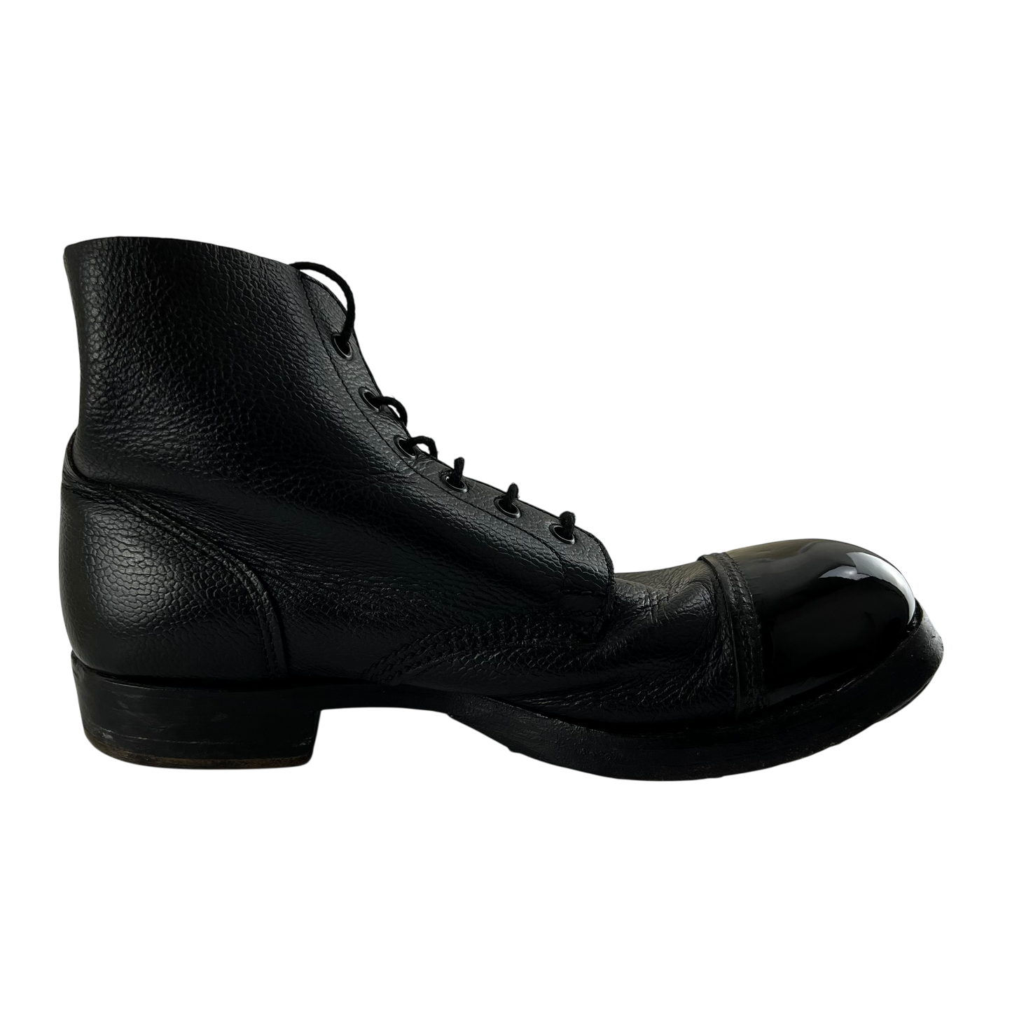 British Army Black Ammo Boots - Size 9M