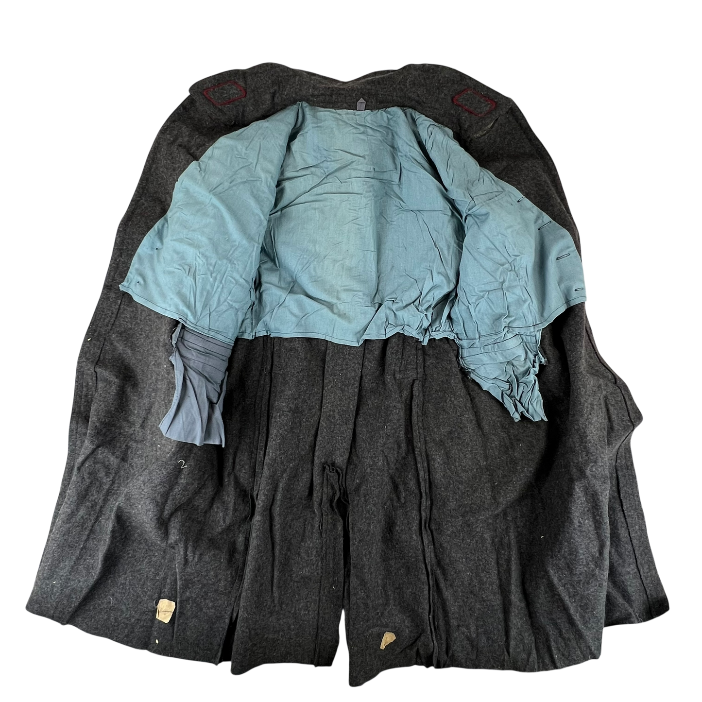 Bulgarian People's Army 50s Grey Wool Greatcoat - Large