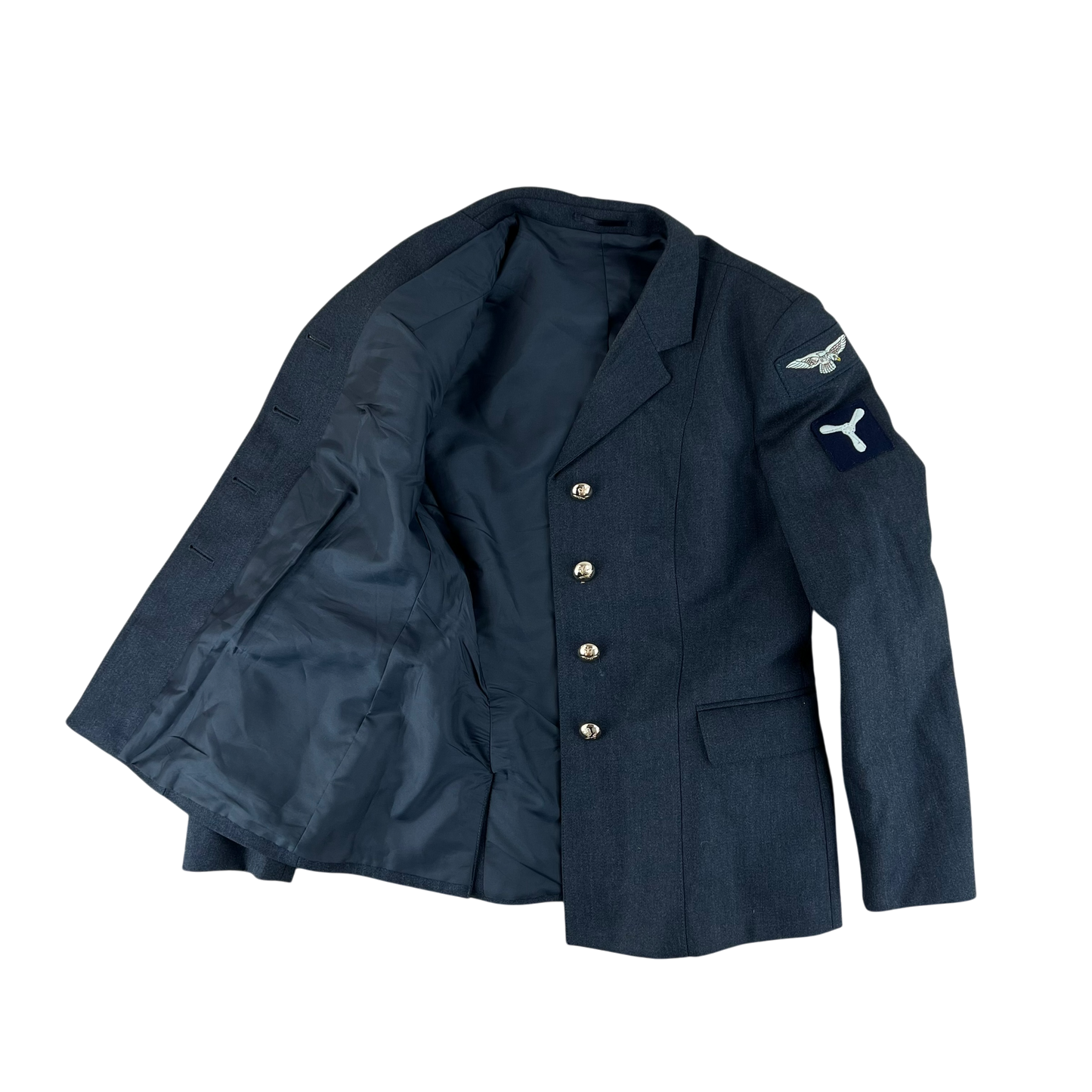 British Royal Air Force No. 1 OA Dress Jacket w/ Belt - WRAF - Medium 100R