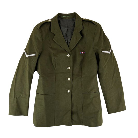 British Army 1980 Pattern Women's No. 2 Olive Green Dress Jacket - Medical Corps - Medium 178/100