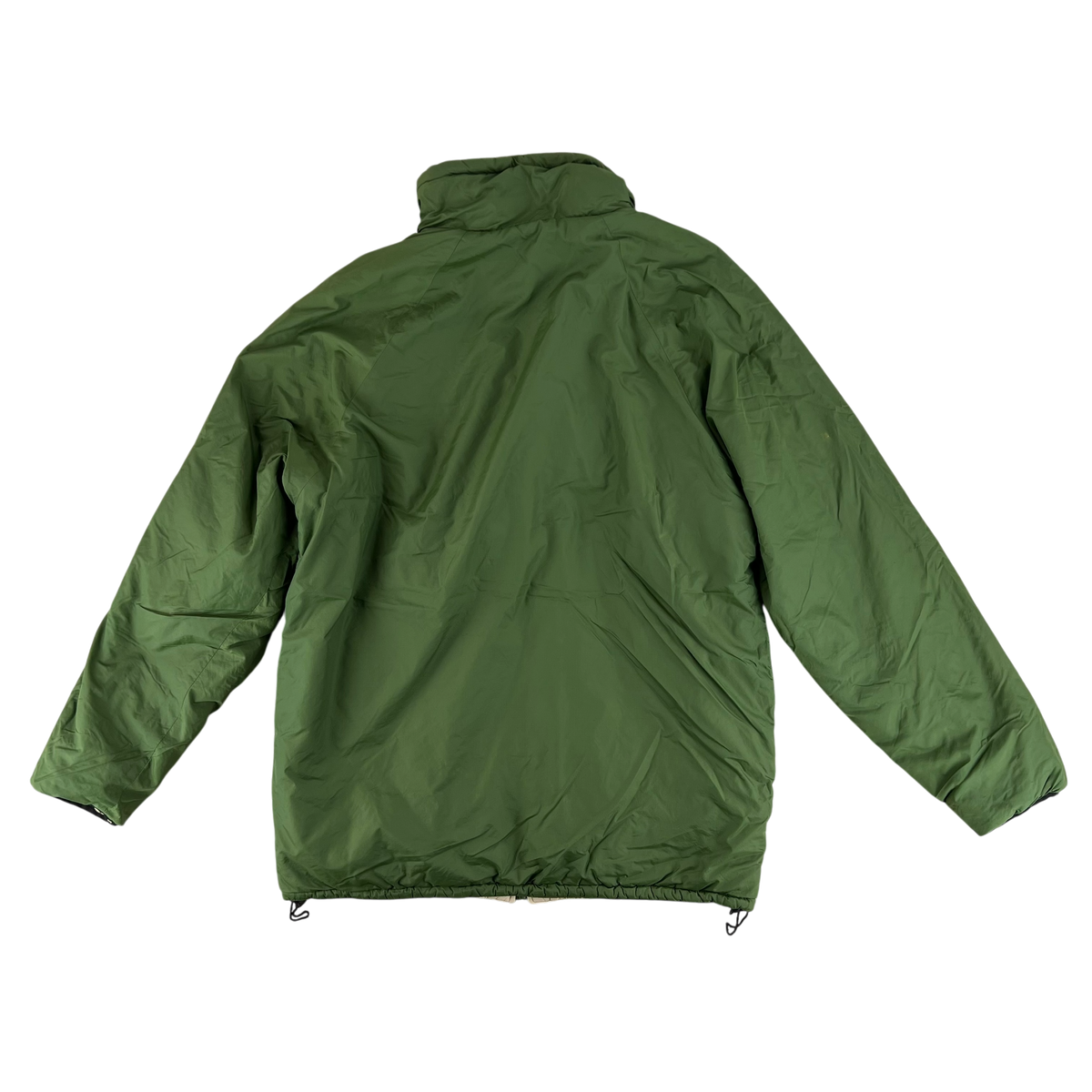 British Army Reversible Thermal Olive Green / Tan Quilted Jacket - Medium