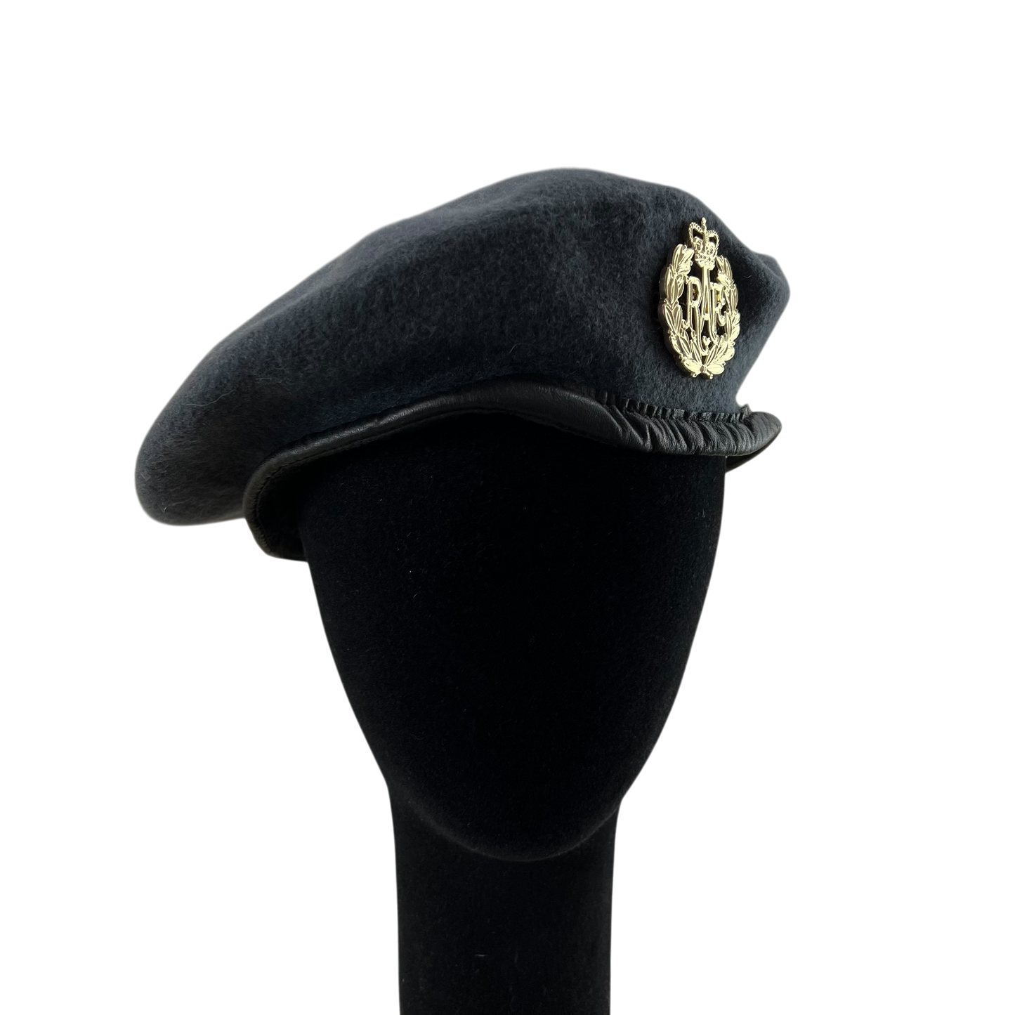 British RAF Beret w/ Badge - Large 59cm