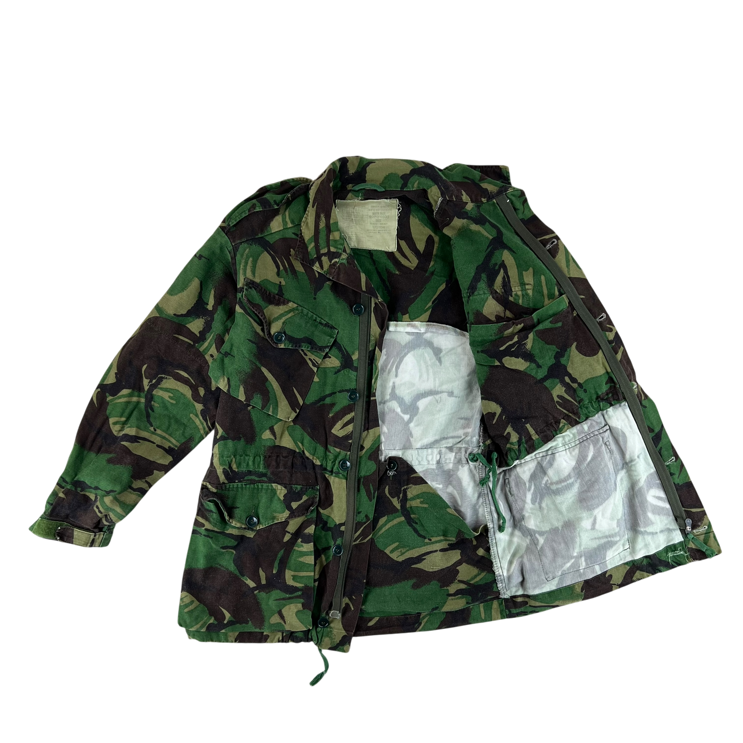 British Army 85 Pattern Woodland DPM Camo Combat Smock - Large 170/104