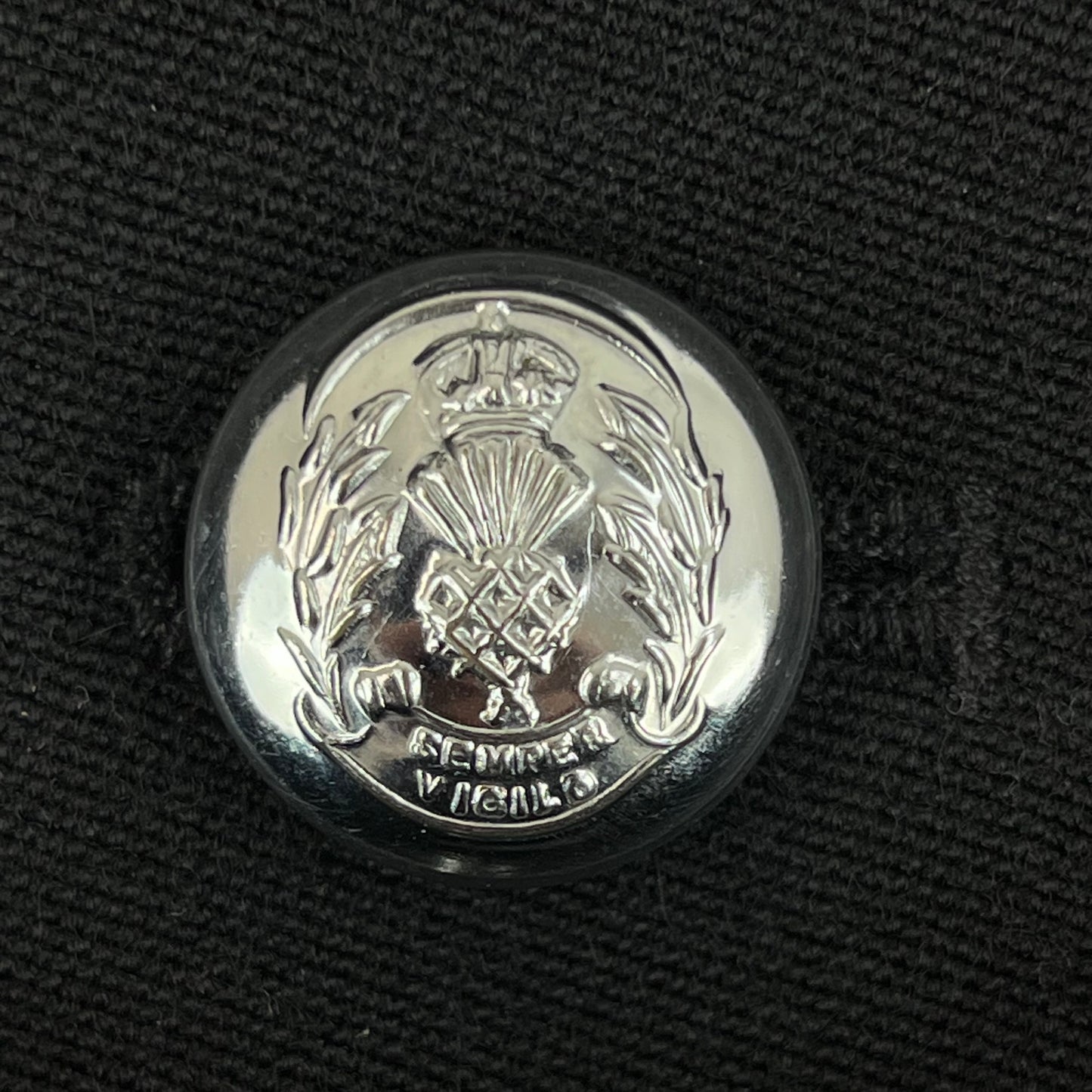 British Police Black Dress Jacket - Scottish Police - Large