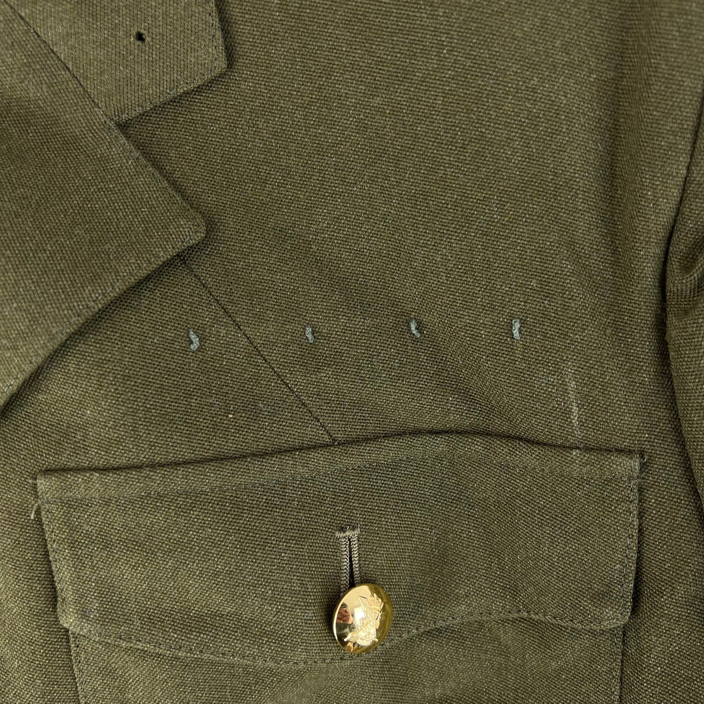 British Army No. 2 Dress Jacket Khaki Green - Royal Regiment of Scotland - Large 180/112