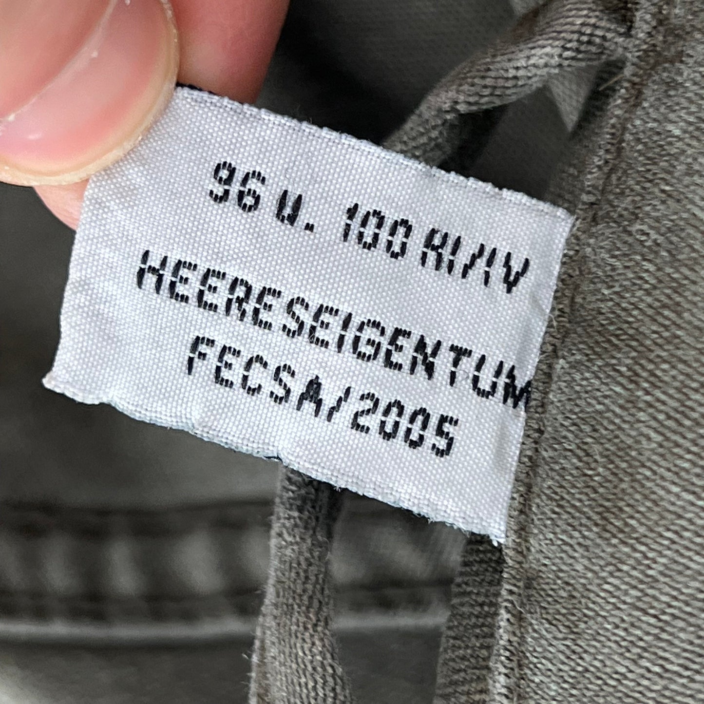 Austrian Army Olive Drab Anzug 03 Alpine Jacket - Medium 96-100 III/IV