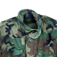 US Army M81 Woodland Camo M65 Cold Weather Field Coat w Liner - X Large