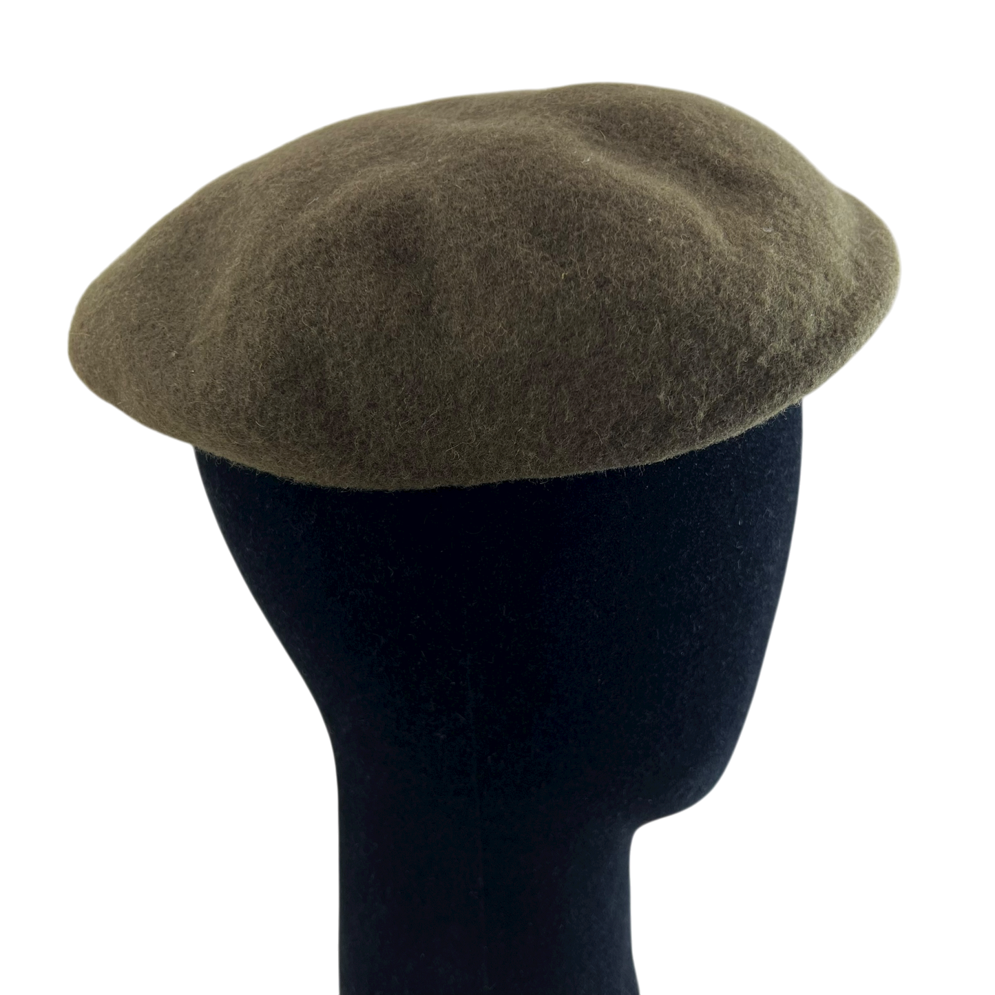 British Army Khaki Beret w/ Badge - Royal Anglian - Small 56cm